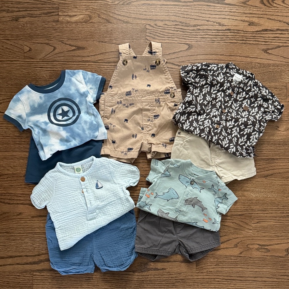 Barely Worn Baby Boy Summer Outfits